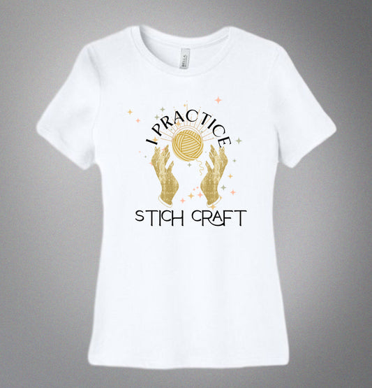 I Practice Stitch Craft Tee Shirt - PREORDER