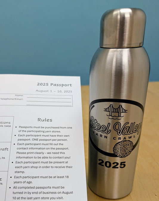 2025 Steel Valley Yarn Crawl Passport