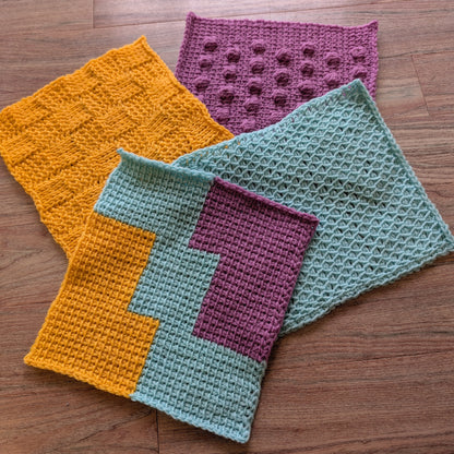 Tunisian Skill Builder Series - Basketweave