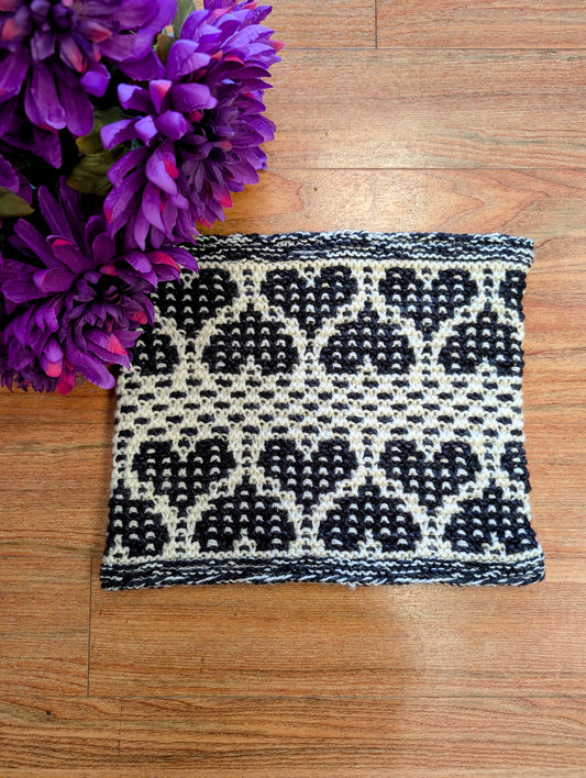 Joan Jett's Cowl: A Mosaic Knitting Class