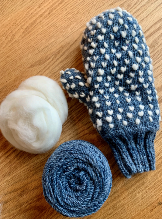 Thrummed Mittens with Jodi